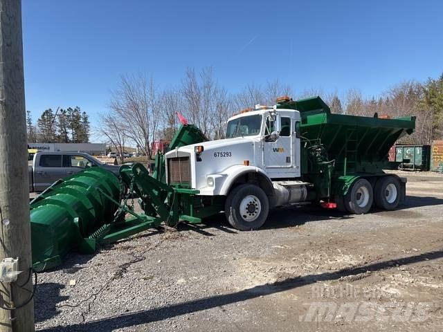 Kenworth T800 Schneeschilde und -pflüge