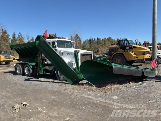 Kenworth T800 Schneeschilde und -pflüge