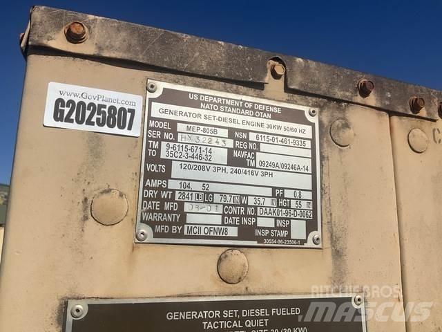  MCII MEP-805B Diesel Generatoren