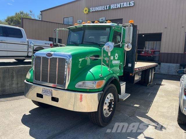 Peterbilt 348 Pritschenwagen/Pritschenwagen mit Seitenklappe
