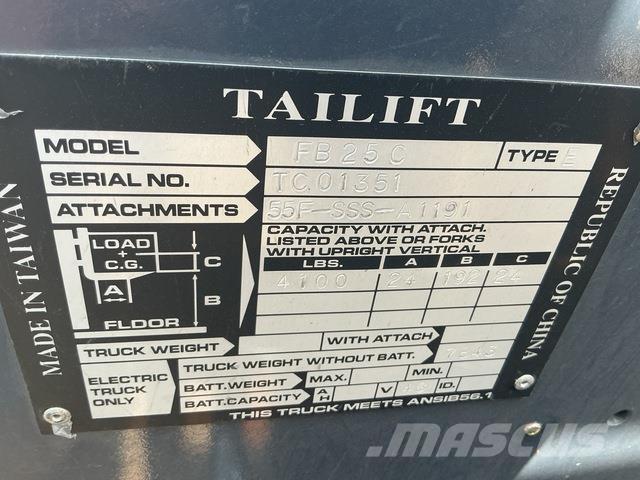 Tailift FB25C Elektro Stapler