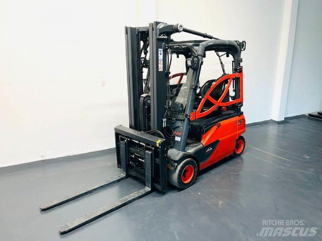 Linde E20PL-02 Elektro Stapler