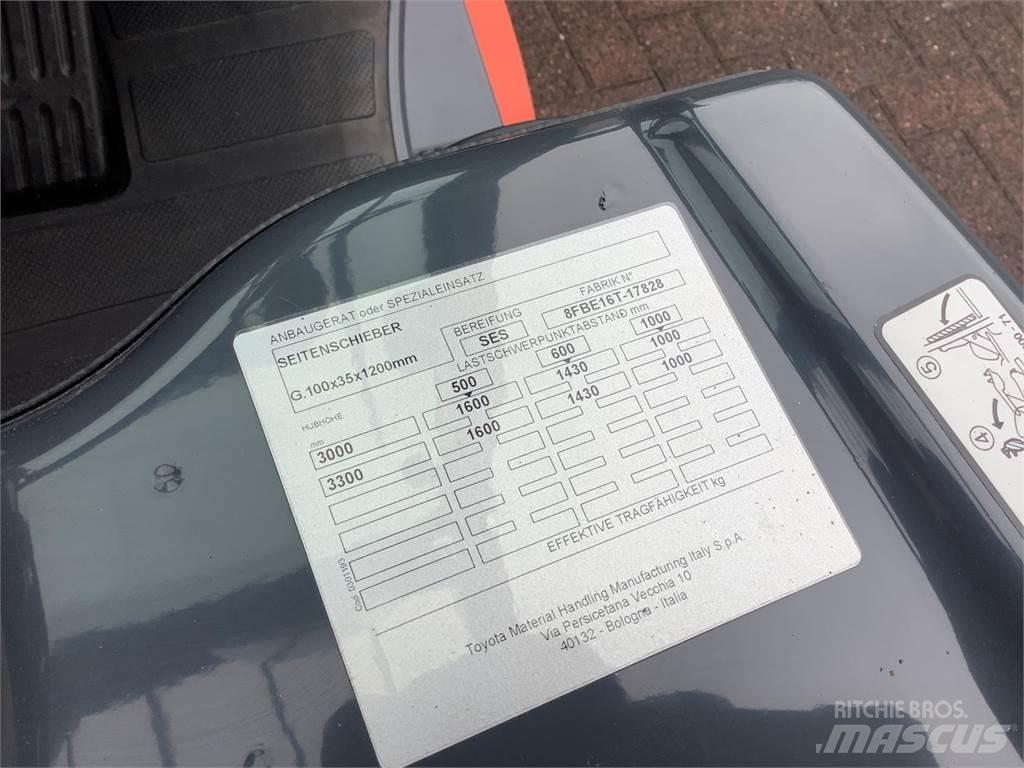 Toyota 8FBE16T Elektro Stapler