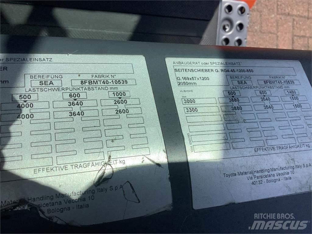 Toyota 8FBMT40 Elektro Stapler