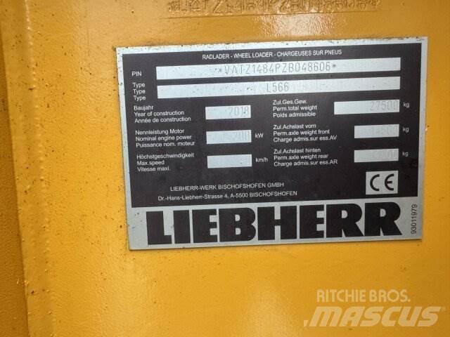 Liebherr L 566 / Waage Radlader