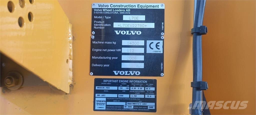 Volvo L70E Radlader