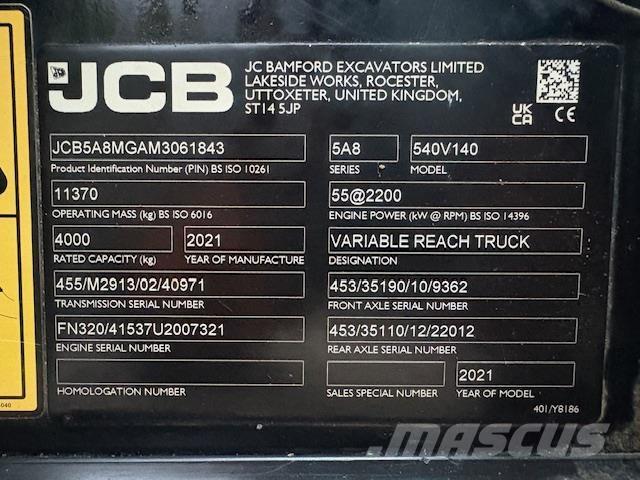 JCB 540-140 Teleskoplader