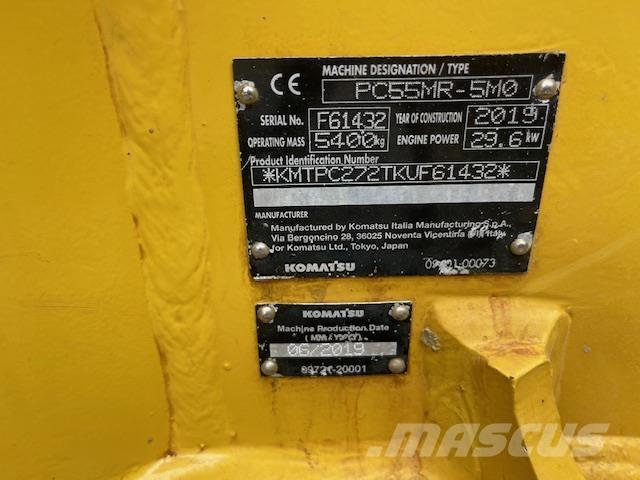 Komatsu PC55 MR-5 Midibagger  7t - 12t