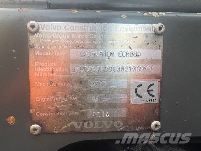 Volvo ECR88D Midibagger  7t - 12t