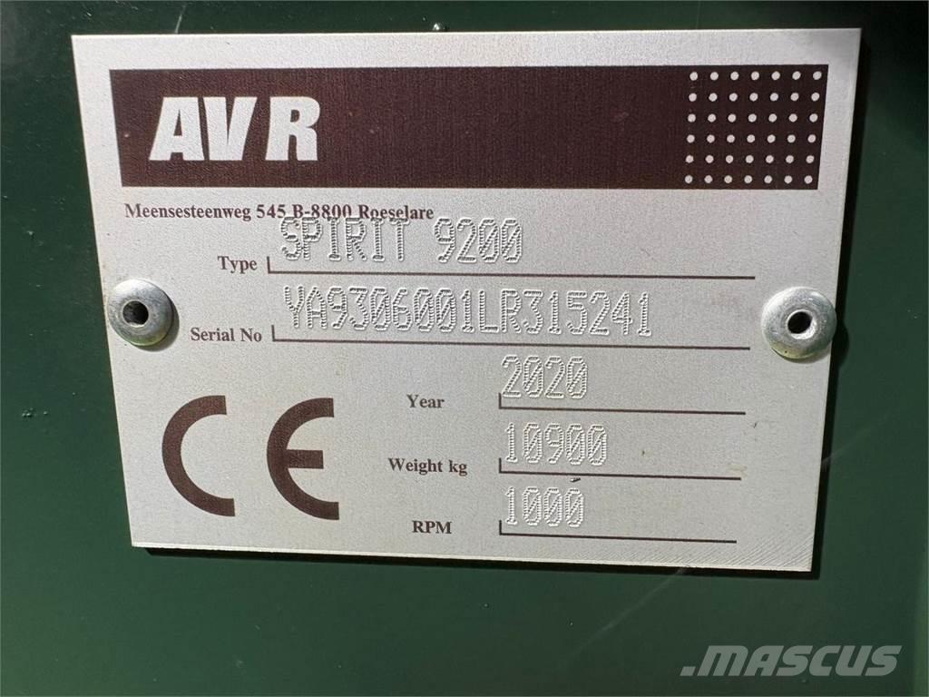 AVR SPIRIT 9200 Kartoffelvollernter