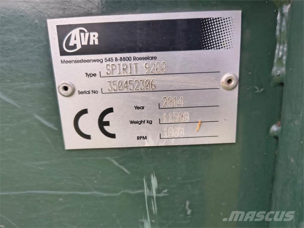 AVR SPIRIT 9200 Kartoffelvollernter