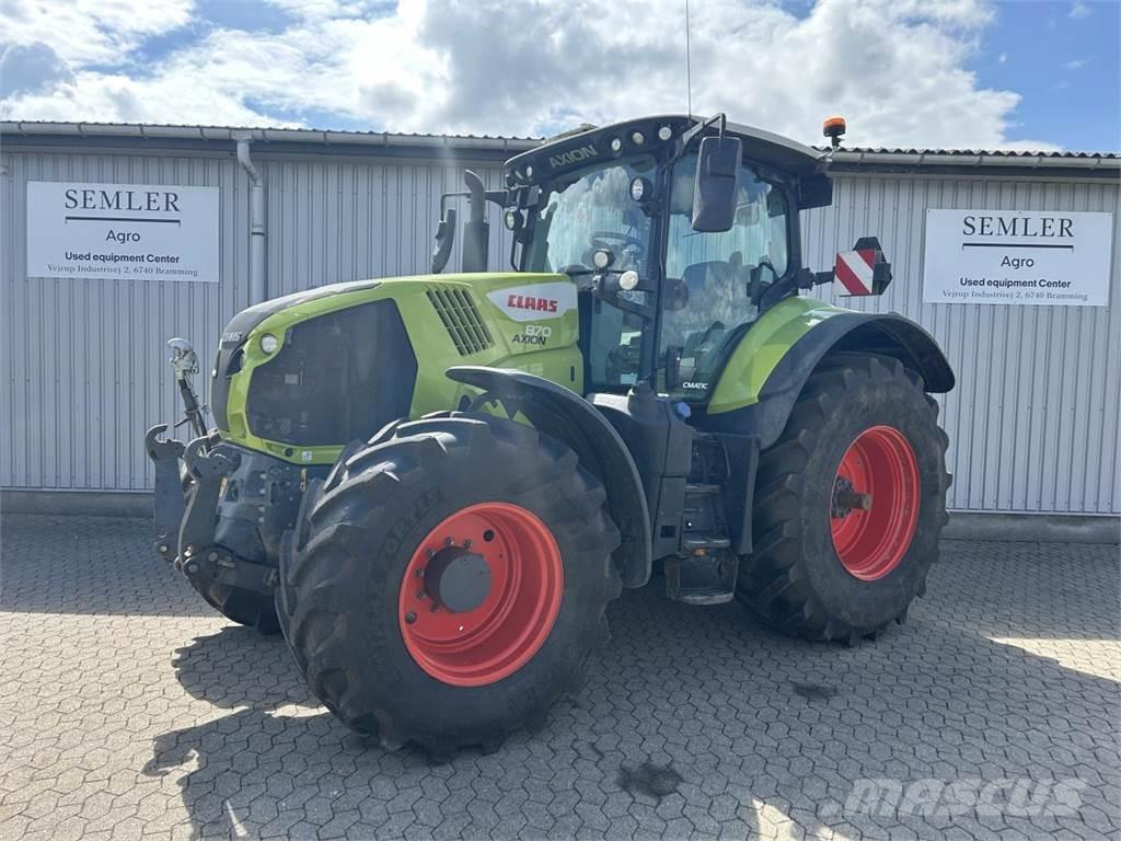 CLAAS AXION 870 Traktoren