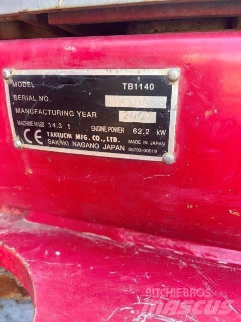 Takeuchi 1140 Minibagger < 7t