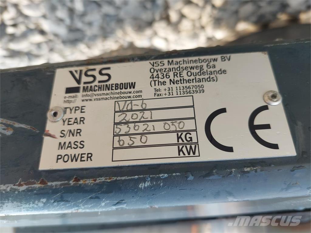  VSS Cappon VD 600 Walzen