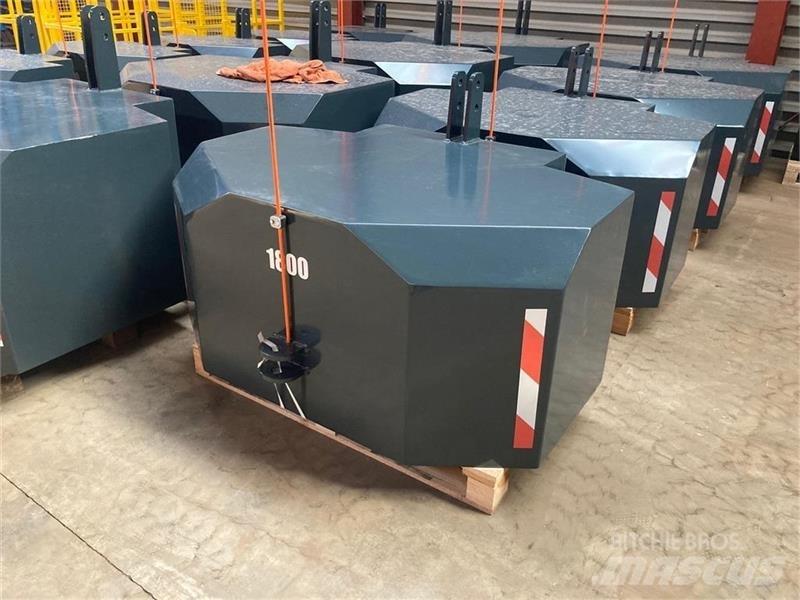 - - -  1800 KG Frontgewichte