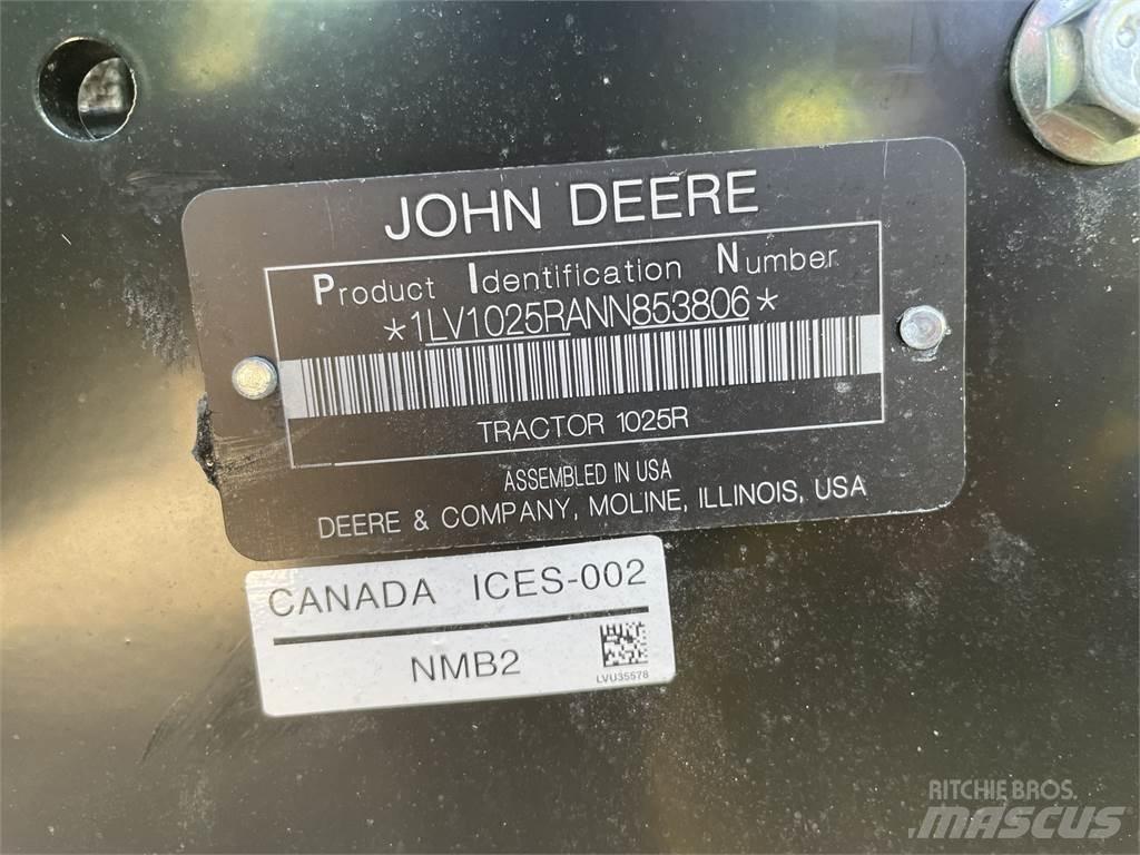 John Deere 1025R Kleintraktoren