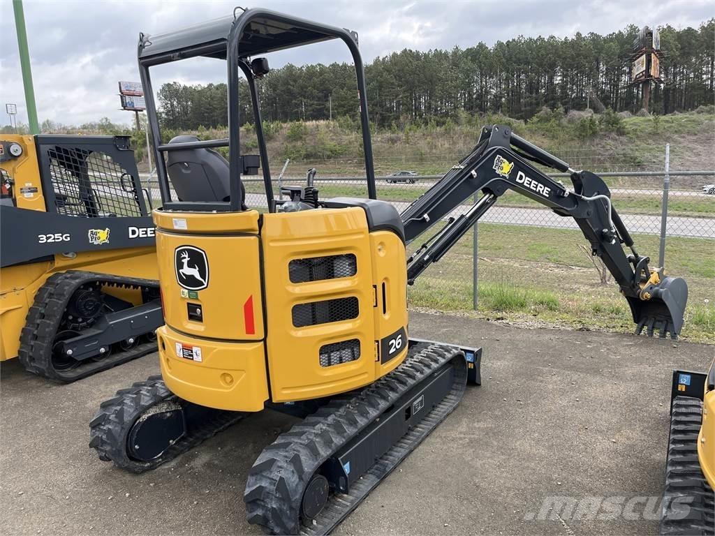 John Deere 26 P Minibagger < 7t