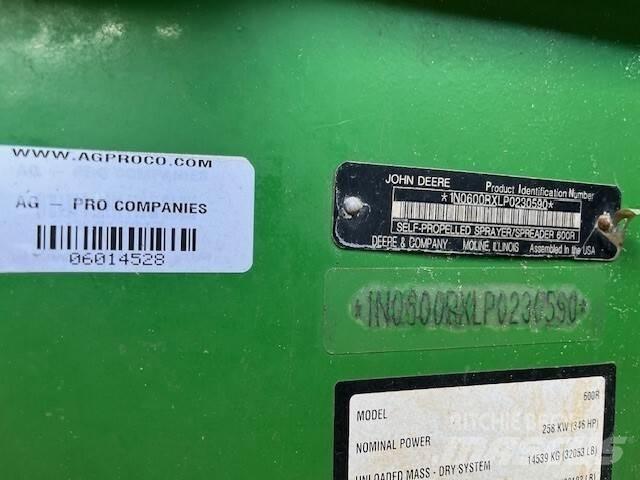 John Deere 600R Anhängespritzen