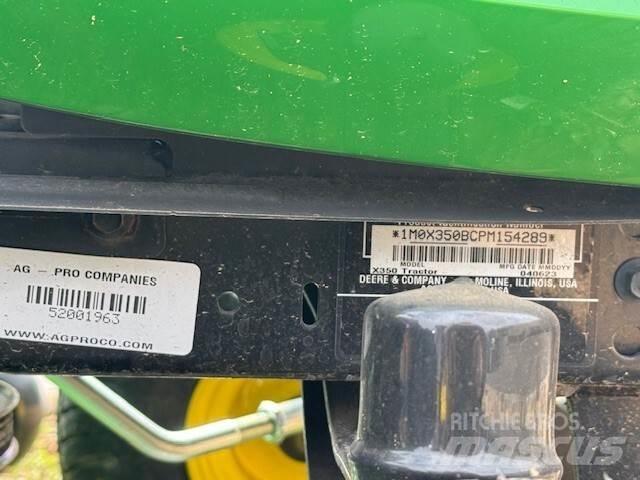 John Deere X350 Kleintraktoren