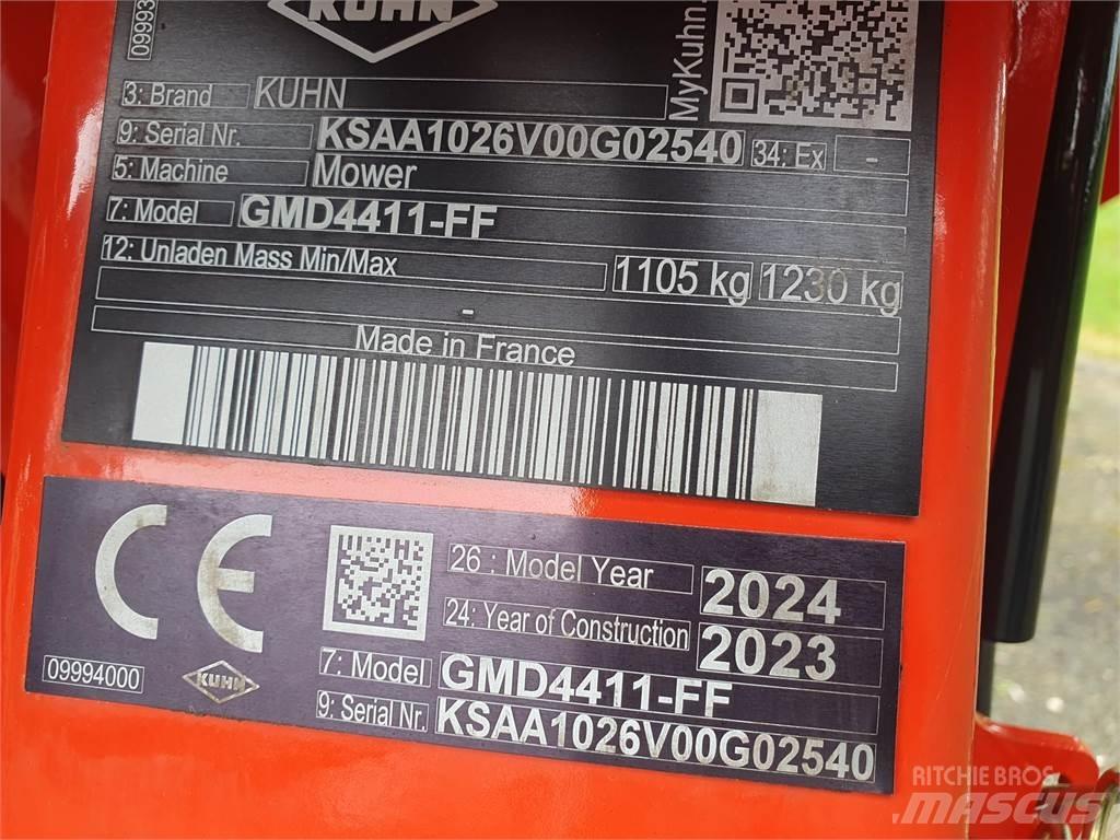 Kuhn GMD 4411 Mähwerke