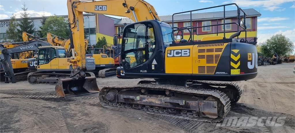 JCB JS220LC Plus + Raupenbagger