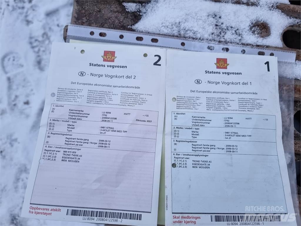 Krone ISTRAIL Kippauflieger