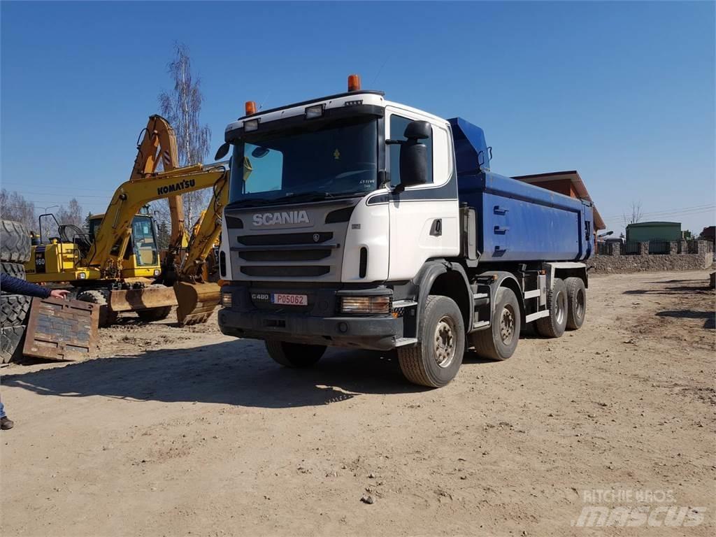 Scania G480 8x4 Kipplader