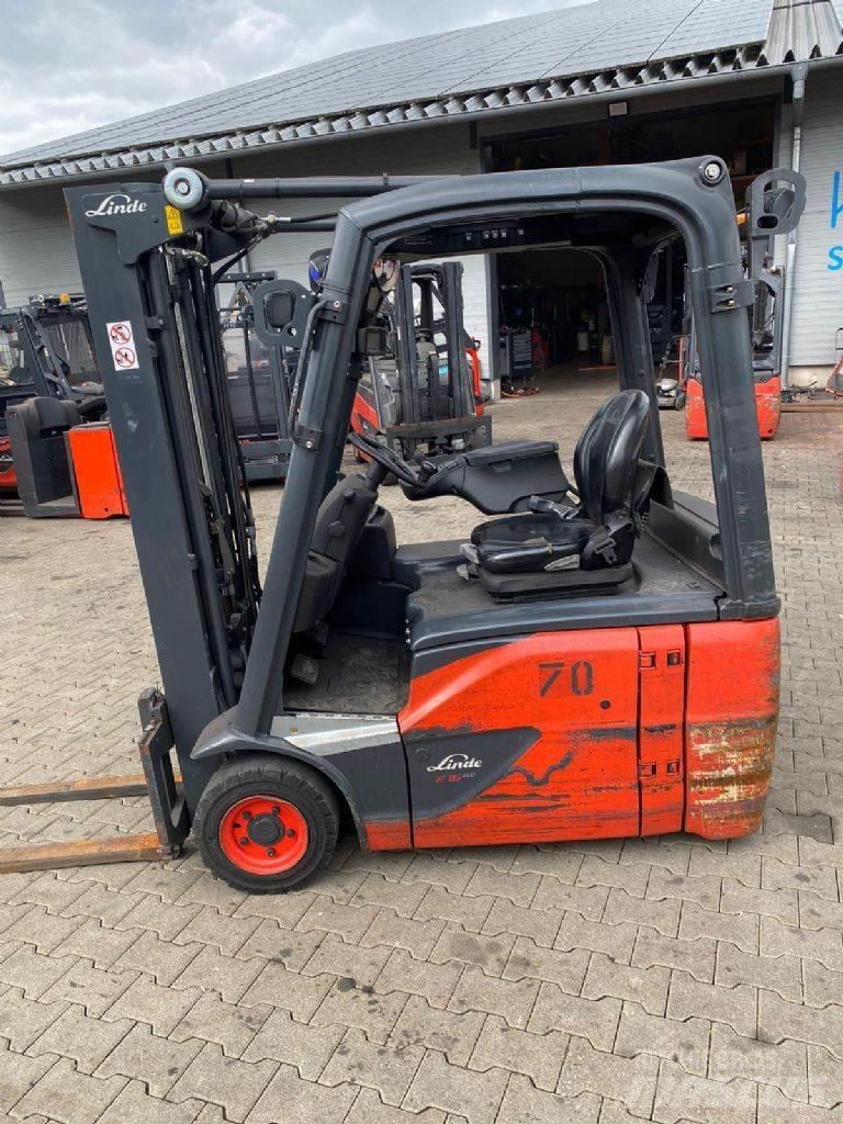 Linde E 16-02 Elektro Stapler