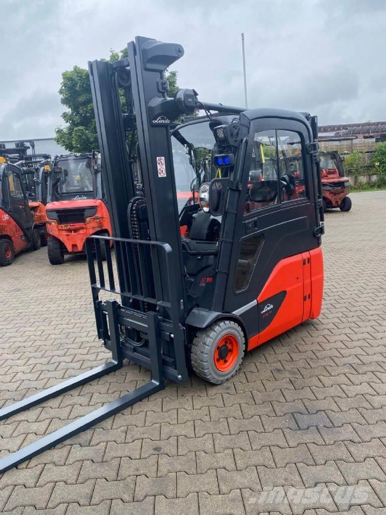 Linde E 16-02 Elektro Stapler