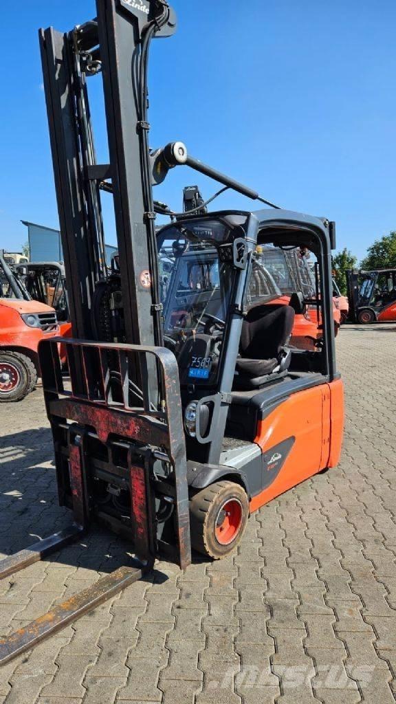Linde E 18 L-02 Elektro Stapler