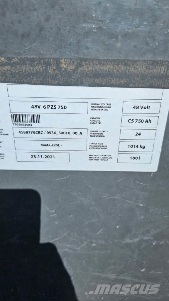 Linde E 18 L-02 Elektro Stapler