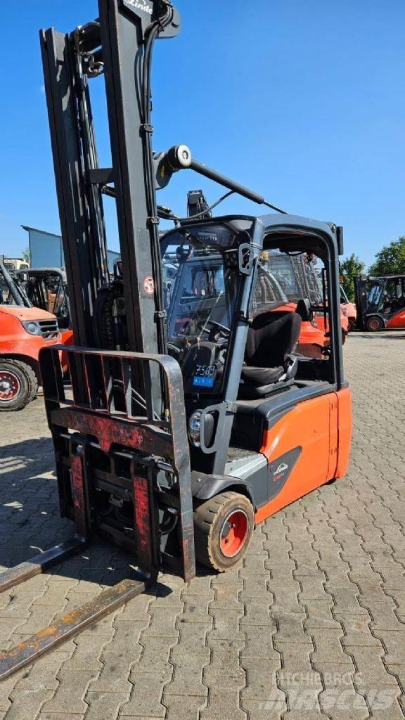 Linde E 18 L/386 Elektro Stapler