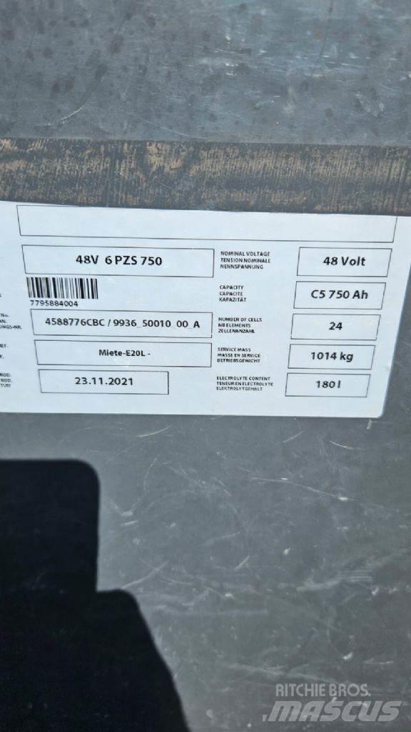 Linde E 18 L/386 Elektro Stapler