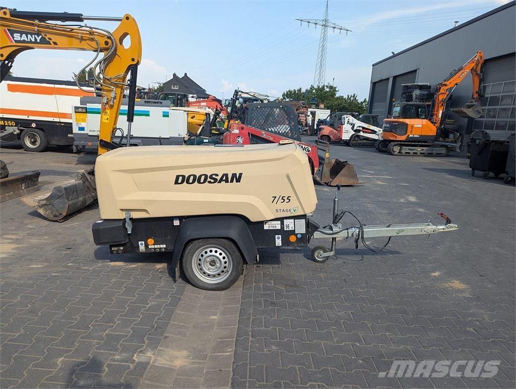 Doosan 7/55 Kompressoren