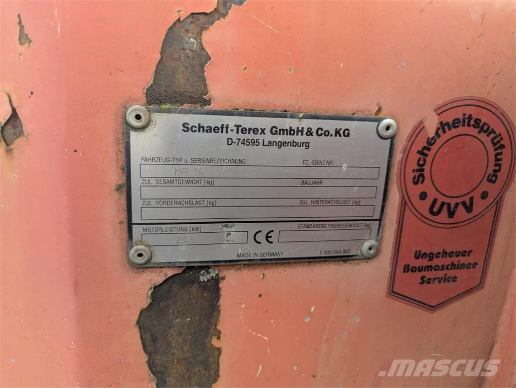 Terex HR 14 Minibagger < 7t