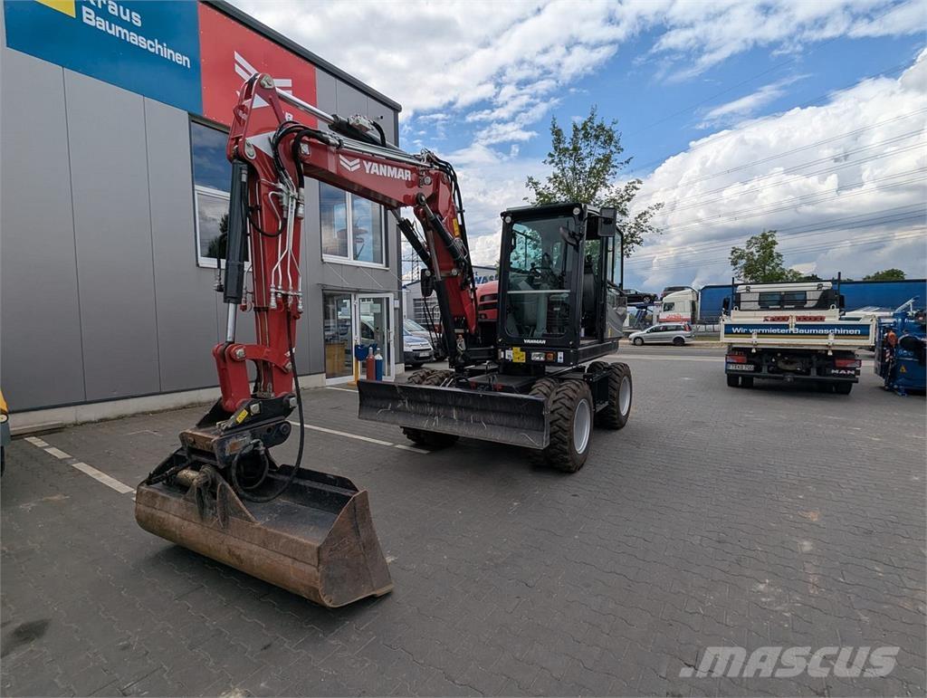 Yanmar B 75 W Mobilbagger