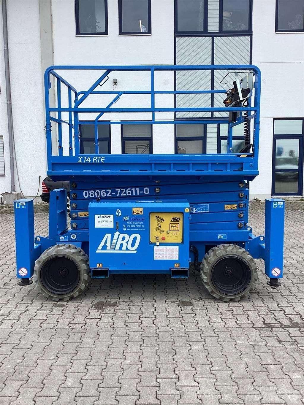 Airo X14-RTE Scheren-Arbeitsbühnen