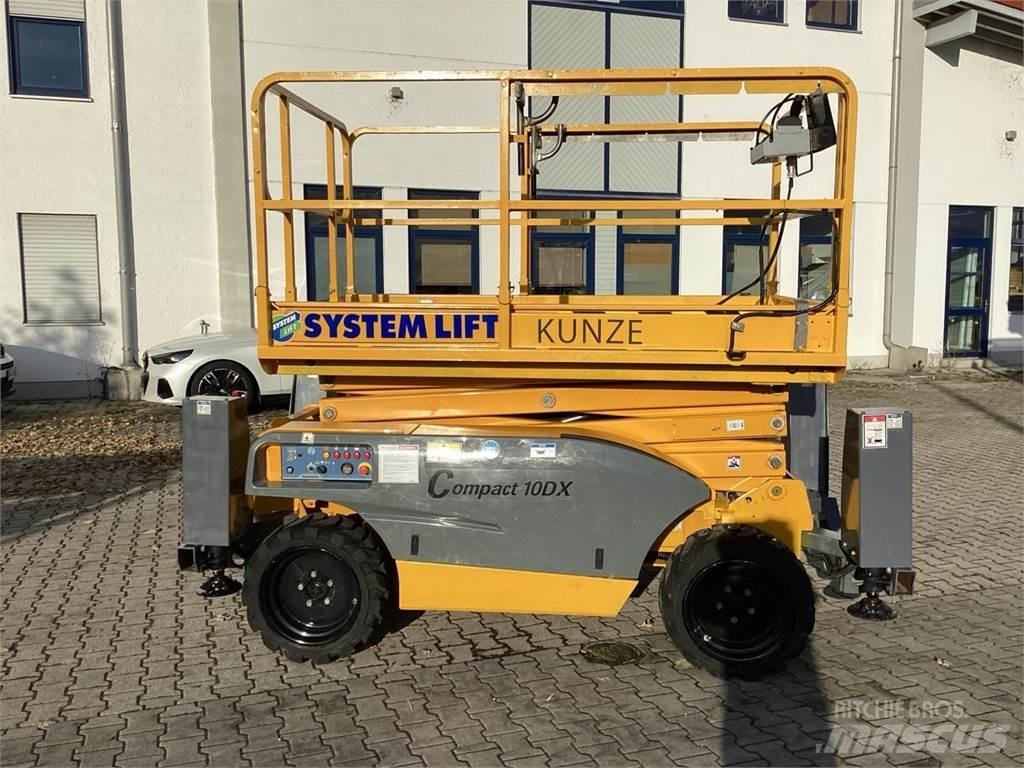 Haulotte Compact10DX Scheren-Arbeitsbühnen