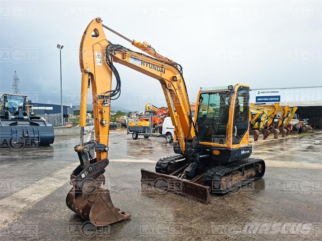 Hyundai 60CR-9A Minibagger < 7t