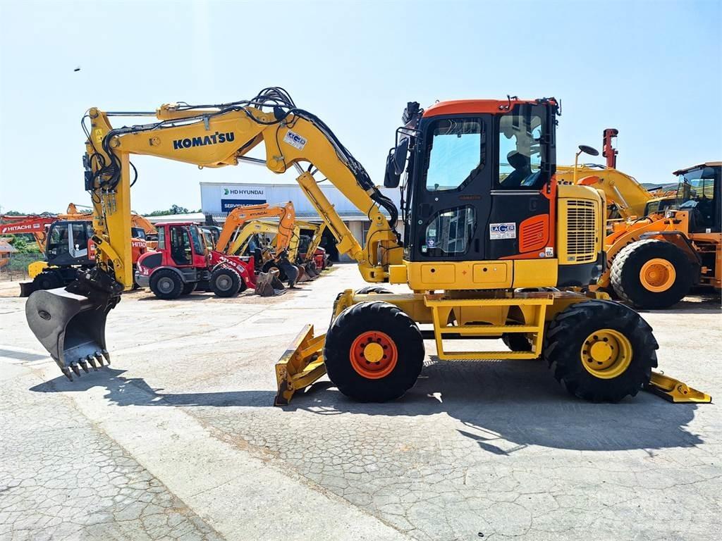 Komatsu PW118MR-8 Mobilbagger