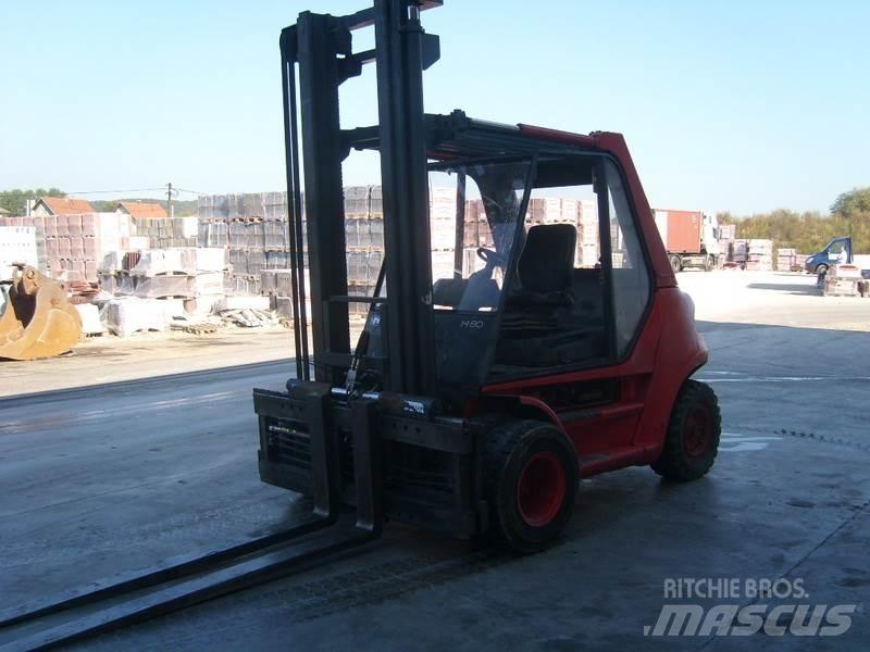 Linde H80D Diesel Stapler