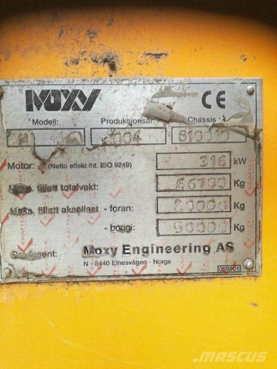 Moxy MT 41 Dumper - Knickgelenk