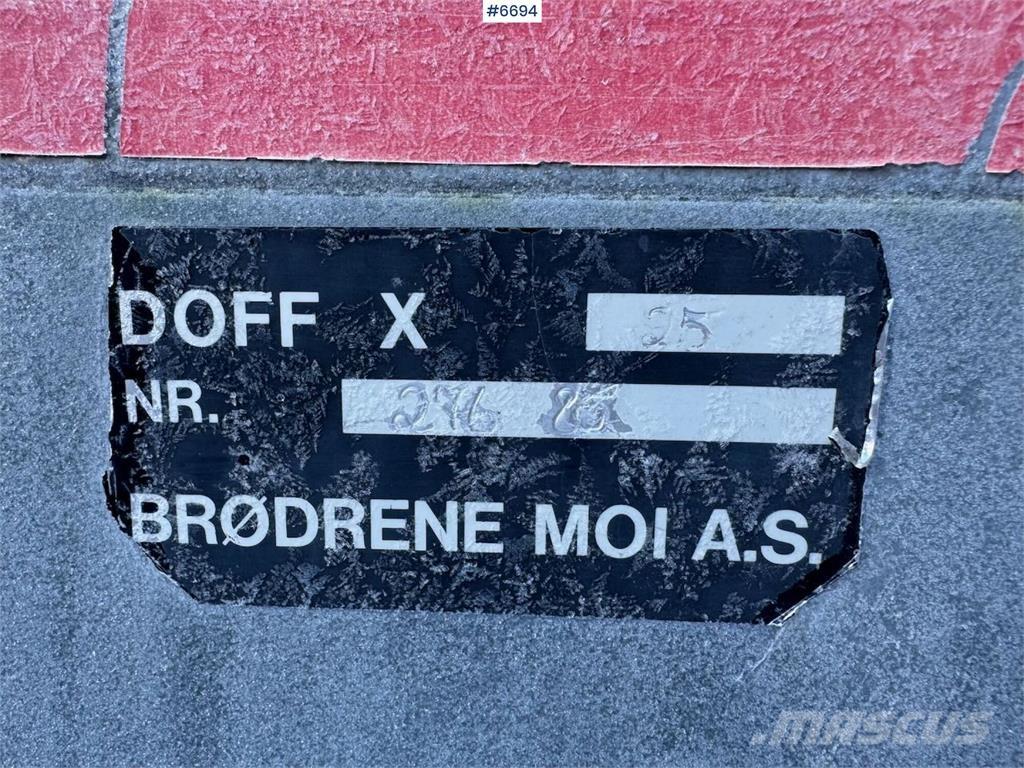  DOFF X25 Drillmaschinen