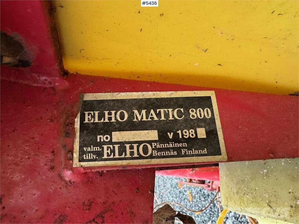 Elho Matic 800 Drillmaschinen