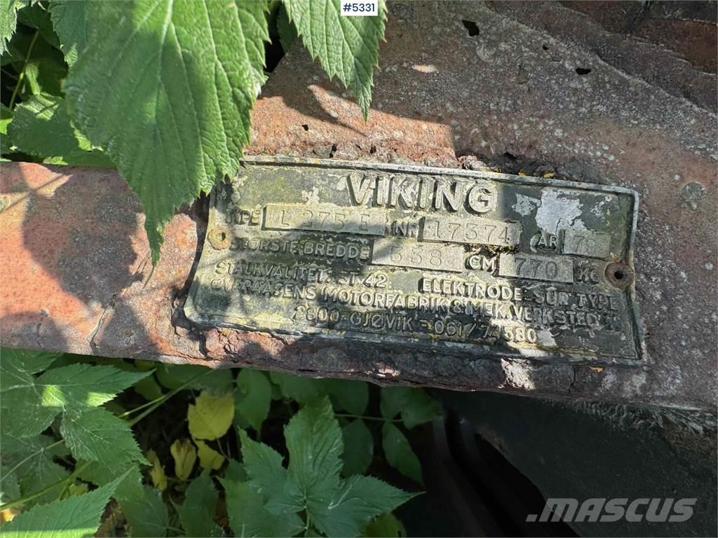 Viking L275E Schneeschilde und -pflüge