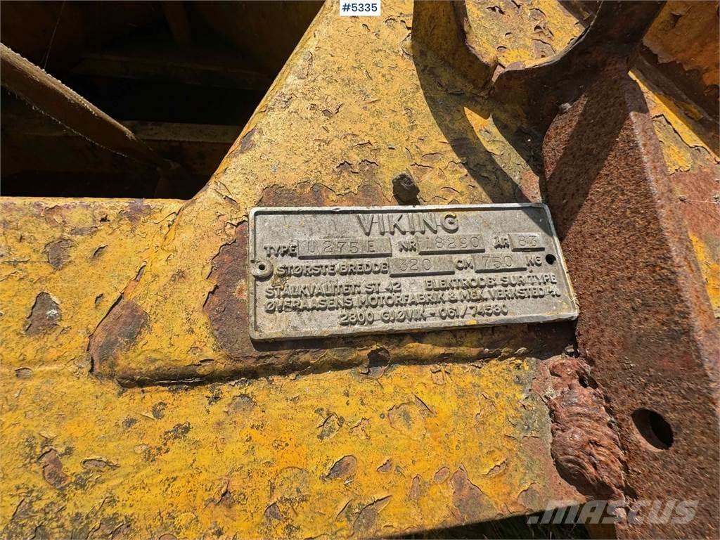 Viking U275E Schneeschilde und -pflüge