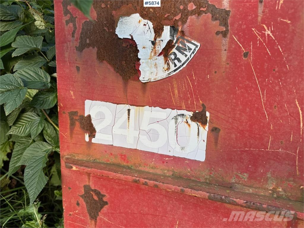  Westbjörn 2450 Schneeschilde und -pflüge