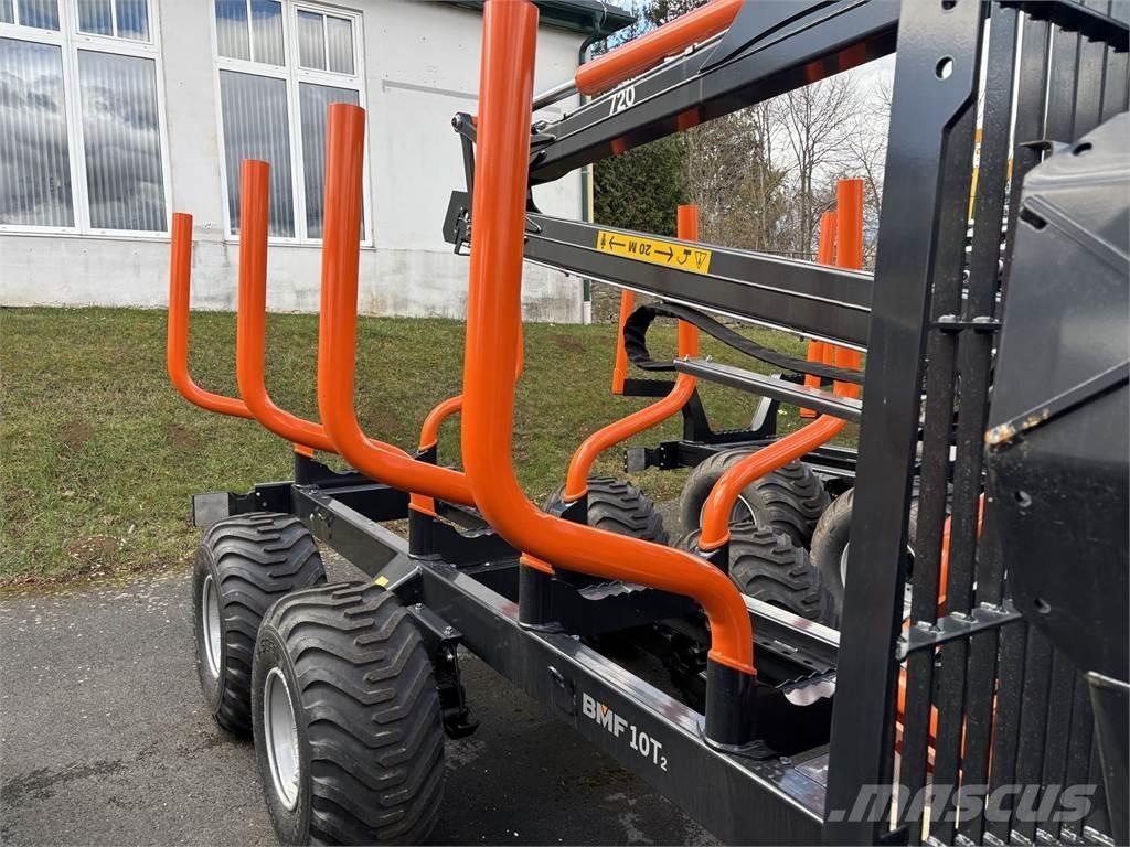BMF 10T2+720 Forstanhänger