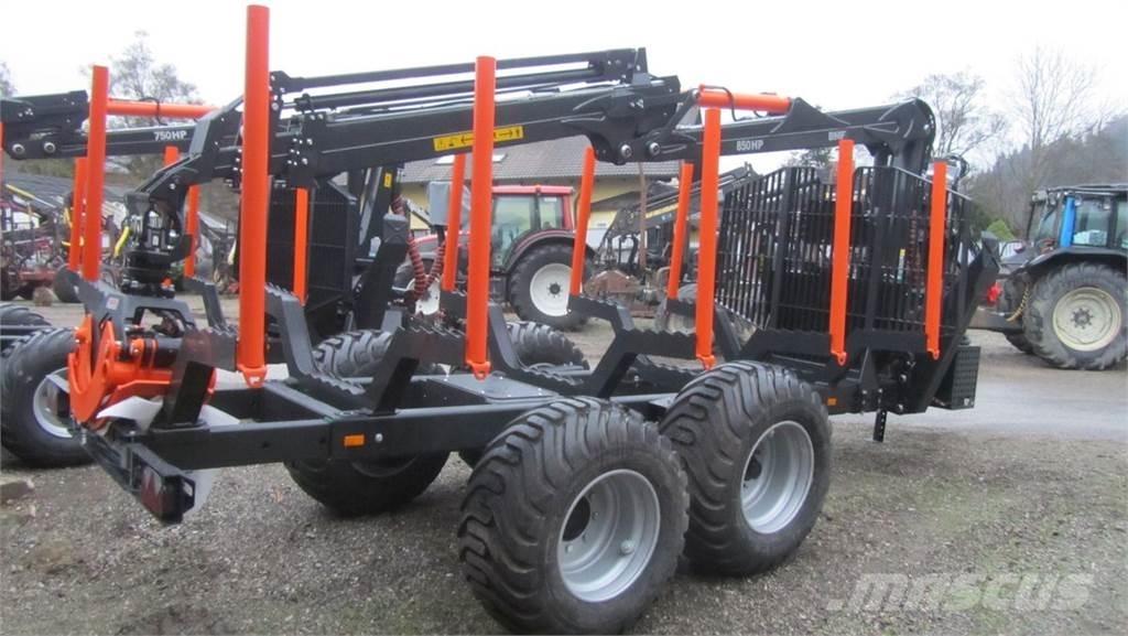 BMF 14T2 + 850 HP Forstanhänger