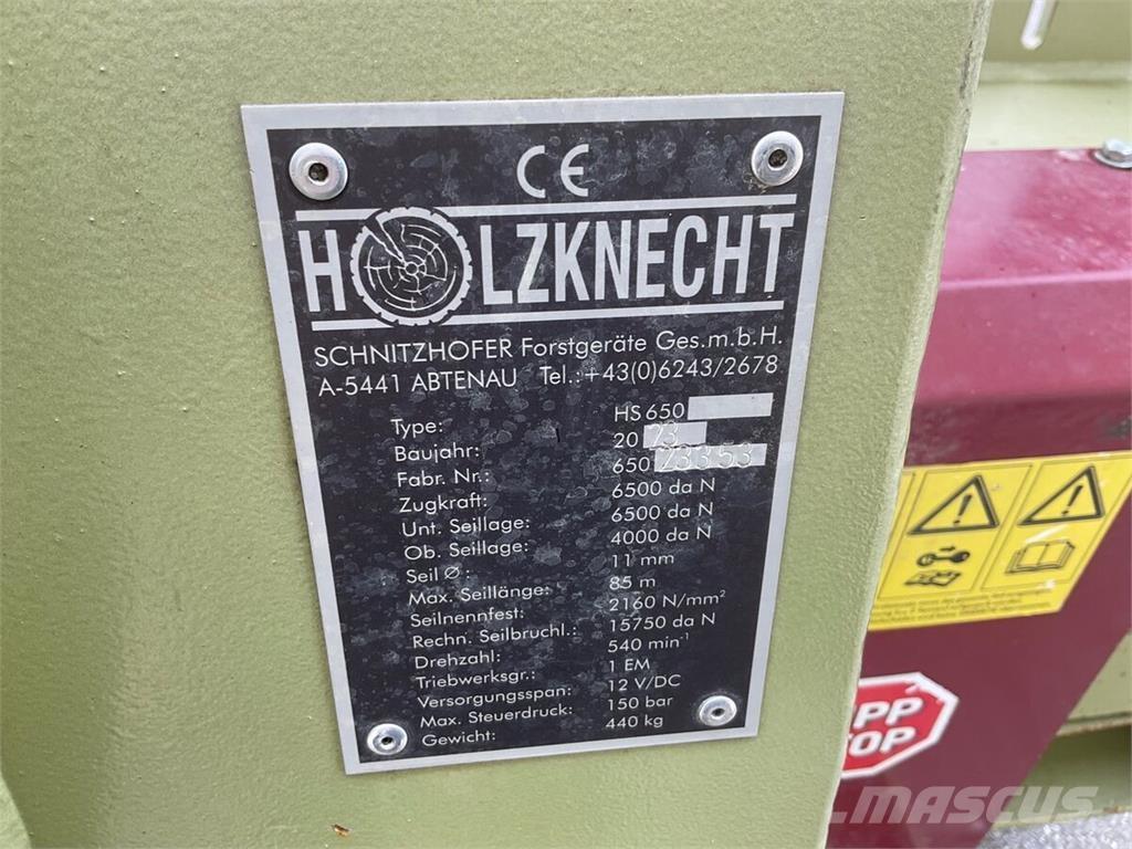  Holzknecht HS 650 Seilwinden